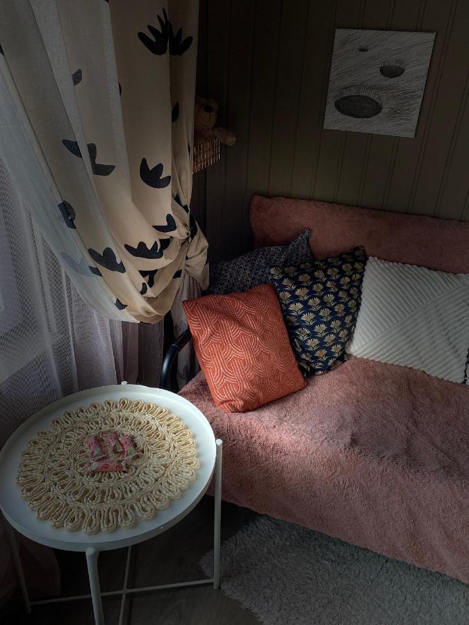 Вилла Amazing Little House On An Island With Garden Рига Экстерьер фото