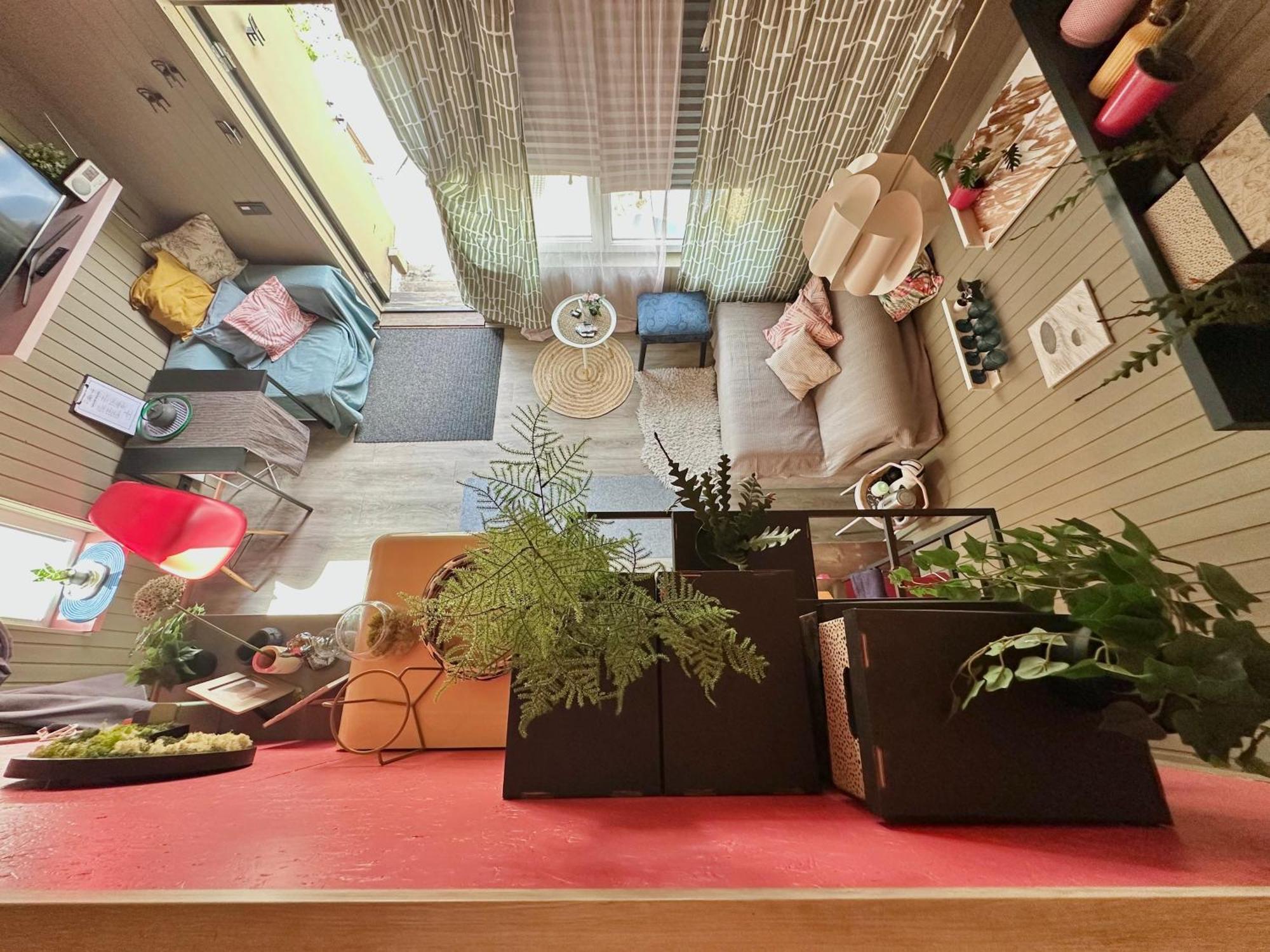Вилла Amazing Little House On An Island With Garden Рига Экстерьер фото